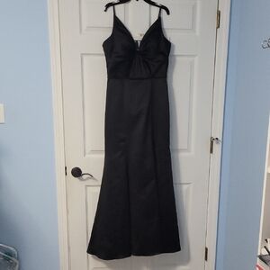 Mori Lee Classic Black Maxi Dress